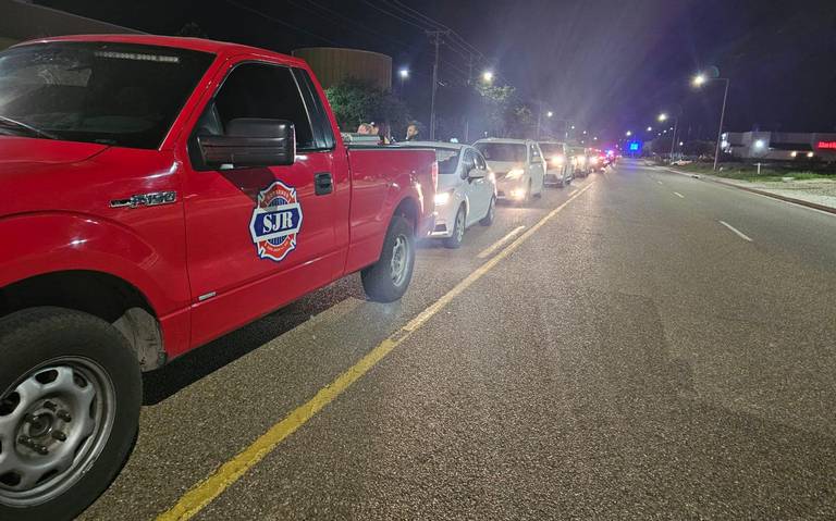 Bomberos acompa an a Caravana Migrante El Sol de San Juan del